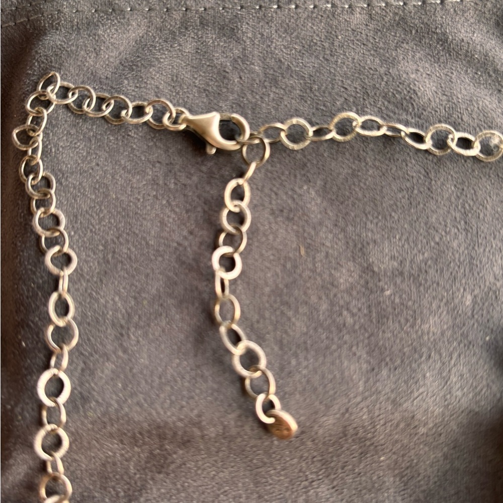 N1893 Retired Silpada Bamboo, Brass & Silver Necklace - Picture 8 of 8